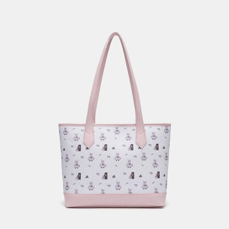 Новая нишевая женская сумка-тоут большой вместимости, милая сумочка, студенческая сумка для учебы, для поездок на работу, на плечо