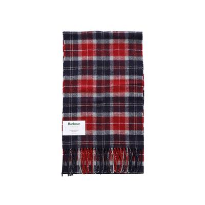 Шарф Barbour Usc0001 Re75 в клетку Tartan с бахромой