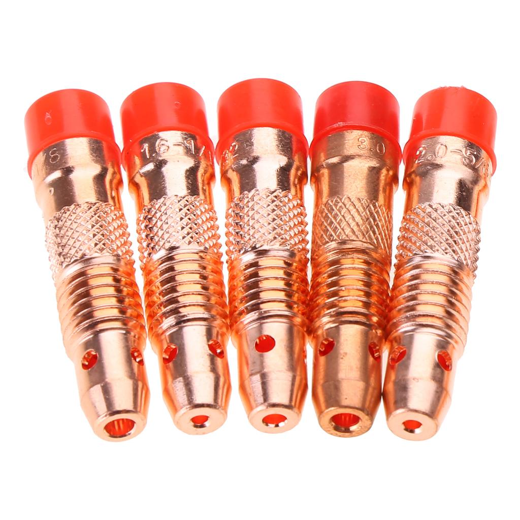 10Pcs Argon-Welding TIG Inverter-Welding Machine/Equipment 1.6mm/2.0mm/2.4mm/3.0mm/3.2mm TIG Tungsten-Collet Body-Collet