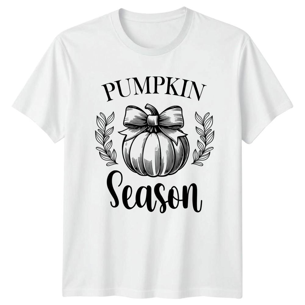 Pumpkin Season Autumn Holidays Unisexs TShirt Unisexs Graphic Tee