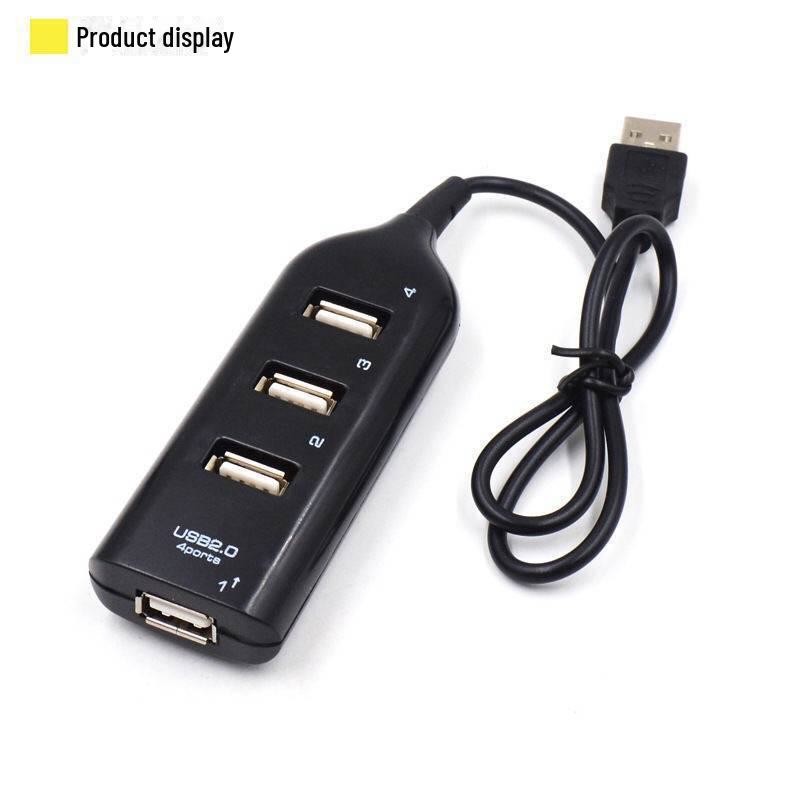 4-портовый USB-концентратор: Расширьте возможности своего компьютера с помощью этого четырехпортового разветвителя, который преобразует один порт USB в четыре. Идеально подходит для подключения нескольких устройств.
