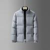 Men's Spring, Autumn and Winter Fleece Thickened Boys Bread Cotton Jacket
