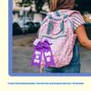 2 шт. Большие брелоки для чирлидеров Стильная форма Бантика С кисточками Подвеска для сумки Идеально подходит для подарков и украшений