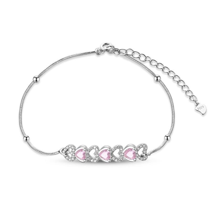 Новая медная цепочка безопасности с подвесками в виде бабочки, сердца, дерева, луны, браслет-амулет, бусина, подходит для оригинального браслета, сделай сам, женские украшения