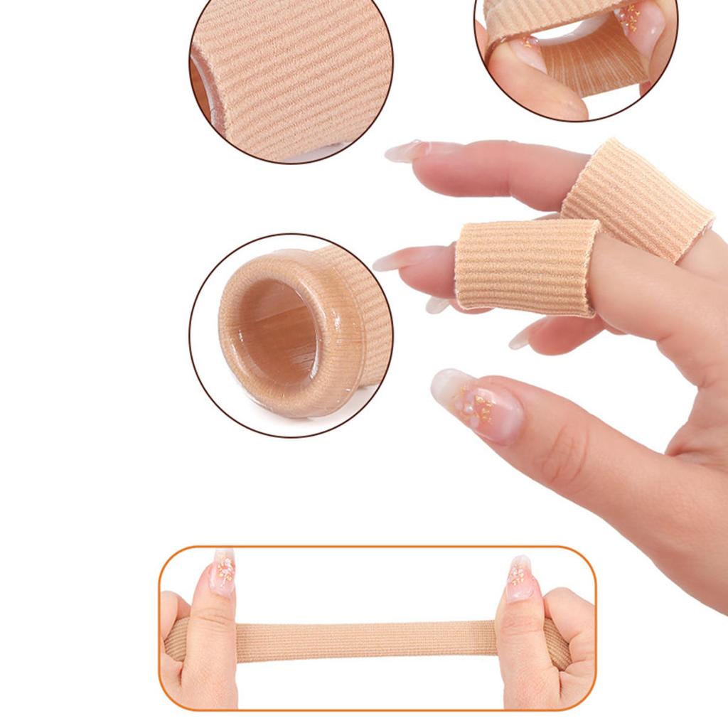 Cuttable Gel Toe Protective Tube Elastic Silicone Finger Protective Cover Toe Protection Pipe Reduce Pain Foot Protector Kit