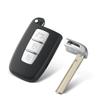 KEYYOU For Kia Forte Soul Rio Borrego Sorento Optima For Hyundai I30 IX35 Sonata Genesis Equus Veloste Smart Remote Key Shell