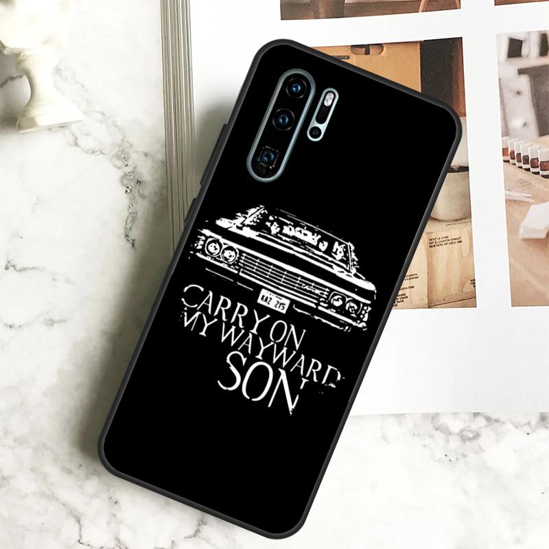 Сверхъестественное CARRY ON MY WAYWARD SONS Для Huawei Nova 5T 9 10 SE 7i 8i 11i 12i Y60 Y61 Y70 Y72 Y73 Y90 Y91 P20 P40 P30 Lite Чехол