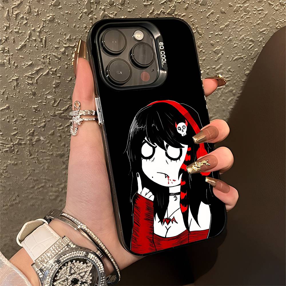 Я Люблю Эмо Парней Чехол Для Телефона Для iPhone 14,16,12,15,13,17,11,E,Pro,Max,Plus,Air,Mini Черный Мягкий Чехол