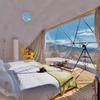 Earth-Shaped Transparent 6m Camping Tent with Bathroom - Starry Sky Outdoor Hotel Homestay