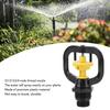 10PCS G1/2 and G3/4 Male Thread Rotating Irrigation Sprinklers 360 Degree Plastic Spinning Micro Nozzle Lightweight