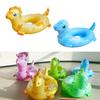 Duck Float Cute Swimming Ring Float Toy for Pool Party/Game Travel/Swim Foldable Help Swim Without Fear