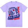 Japanese Style Cute Funny Monster T-Shirt Trendy Men Women Novelty T Shirt Oversized Soft Cotton Casual Harajuku T Shirts Gifts