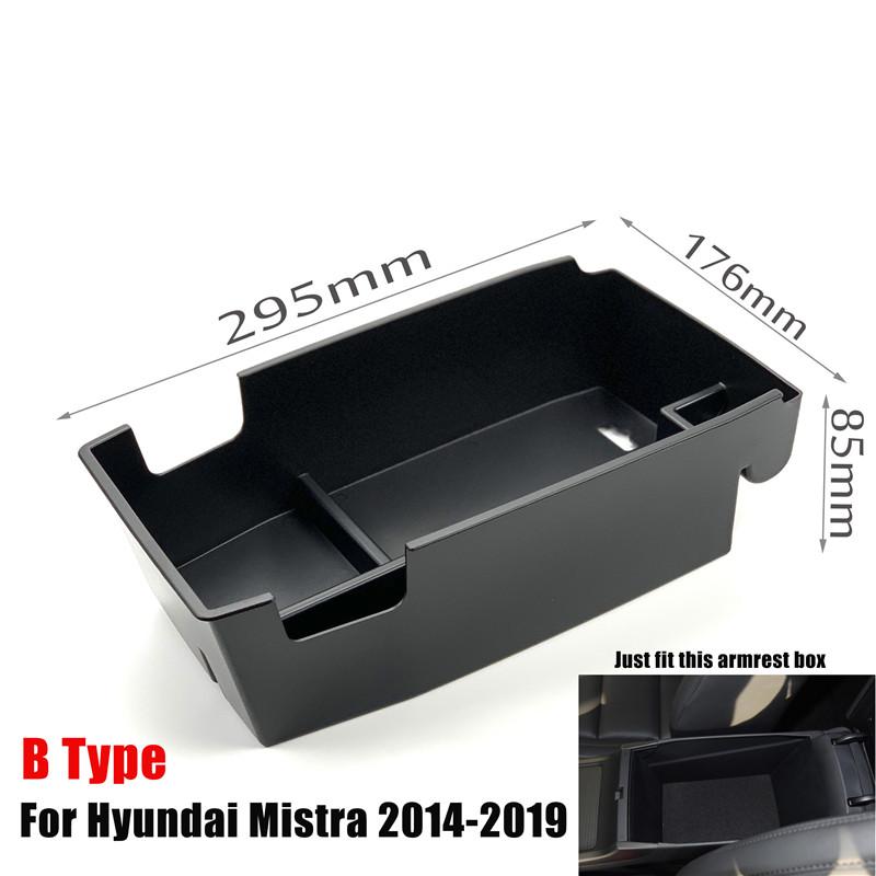 Для Hyundai Kona Encino CELESTA Tucson iX35 iX25 Creta VERNA Solaris LAFESTA Elantra Avante Mistra Стайлинг автомобиля Подлокотник Бардачок
