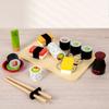 Имитация Набор еды в японском стиле Прочный Деревянный Деревянный Набор еды Подарок на день рождения