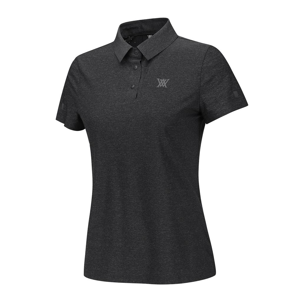 ANEW GOLF Women Sm Black Finish Short T-Shirt_Mg