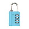 Zinc Alloy Dormitory Cabinet  Lock Padlock Backpack Zipper Lock New 4 Digit Password Lock  Home