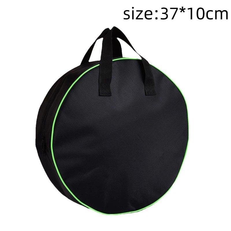 Car Charge Cable Bag Waterproof Oxford Cloth Storage Bags Round Car Tools Organizer Portable Hardware Charging Cable Storage Bag