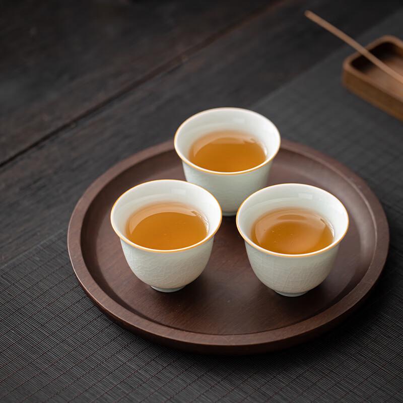 Celadon Crackle Glaze Ceramic Kung Fu Teacup Set