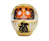 Такасаки Дарума Золотой 11x10x9 Хорошее процветание в удаче и удаче с предметами, бизнес, успех, краснолицый Дарума, украшение,