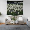 Fresh Landscape Tulip Pattern Tapestry Home Wall Decoration Tapestry Bedroom Living Room Tapestry