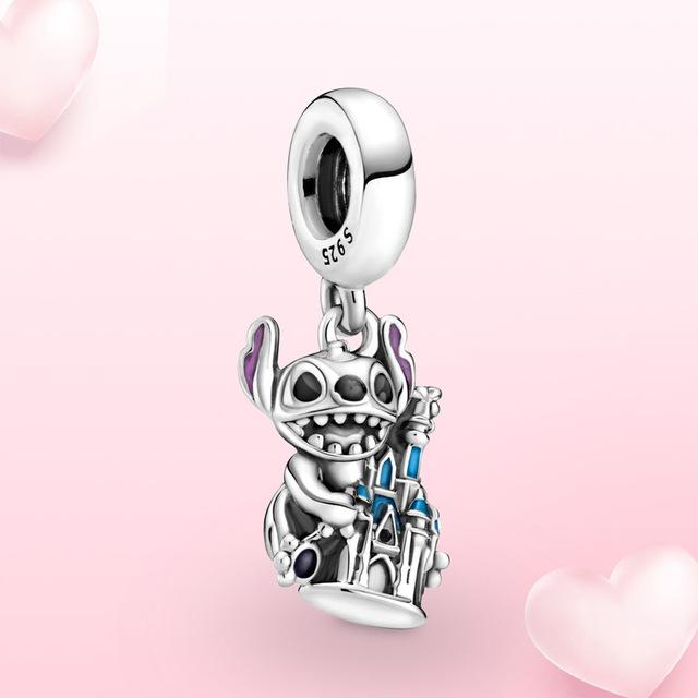 100% стерлингового серебра 925 пробы, подвеска «Тысячелетний сокол», подвеска, подходит для оригинальных модных ювелирных изделий, женский браслет, подарок «сделай сам»