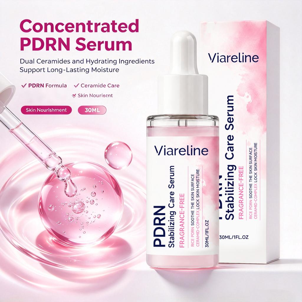Salmon DNA PDRN Care Serum Pink Glow Remove Skin Darkness Hydrating Moisturizing Firming Plumping Hydrating Soothing Facial Seru