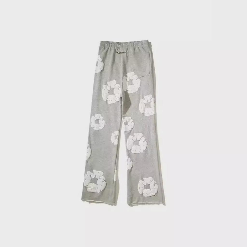 Мужские модные прямые брюки в стиле хип-хоп с принтом капок — повседневные, универсальные, свободные, облегающие спортивные брюки