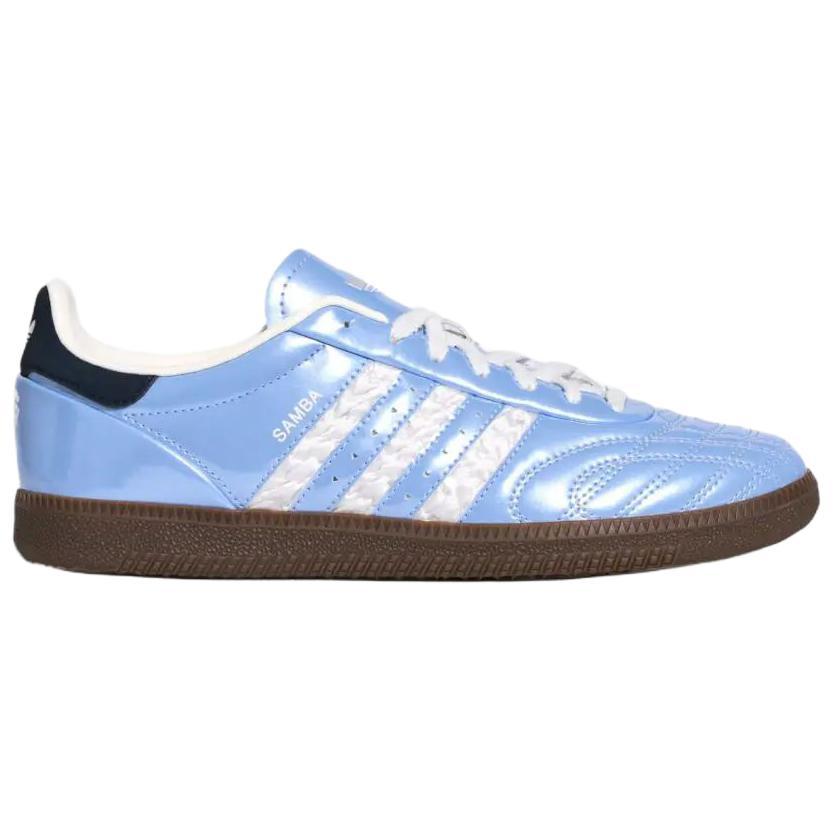 adidas Оригинальные кроссовки для скейтборда Samba JP Унисекс Синие KJ7302