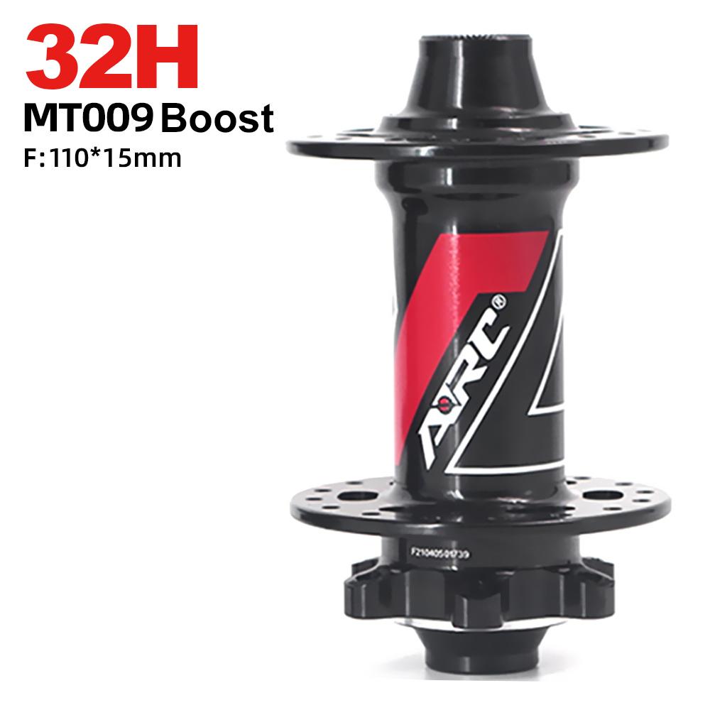 Новая втулка для велосипеда ARC MT009 BOOST 4-в-1, передняя, для горного MTB, 110x15 мм, 100x15 мм, под дисковый тормоз, 28, 32, 36 отверстий, Деталь