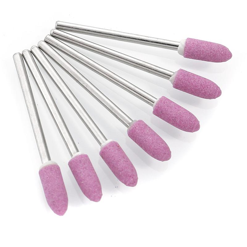 Алмазные сверла для ногтей, вращающиеся электрические фрезы для педикюра, маникюра, пилочки для кутикулы, инструменты для ногтей, аксессуары