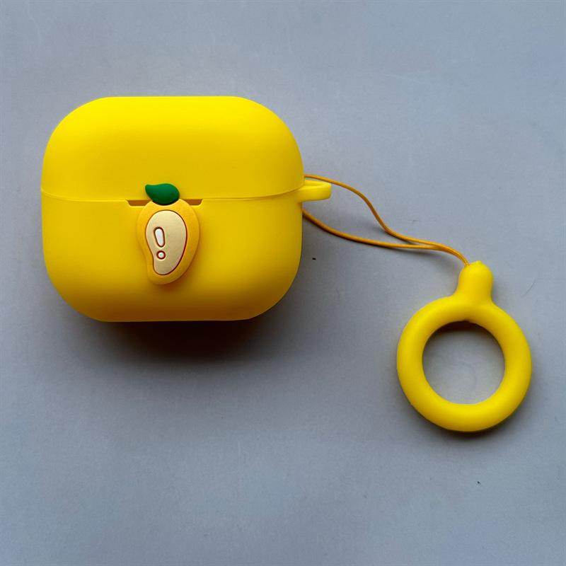 Compatible with Samsung Galaxy Buds 1/1 Pro wireless Bluetooth earphone protective case with cartoon fruit soft shell