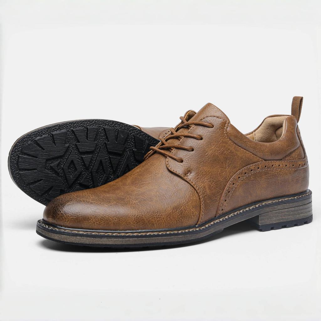 Size 40~46 Casual Shoes Men Fashion Brand Comfortable 2024 Leather Shoes Men #KD7261