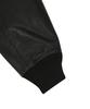 Avirex Goat Vegetable Leather Hooded Jacket / 7835950015 Black