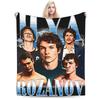 Теплый плед с рисунком 'Heated Rivalry' для девочек, мягкий и теплый, для кровати, дивана, кресла, покрывало для дивана-кровати
