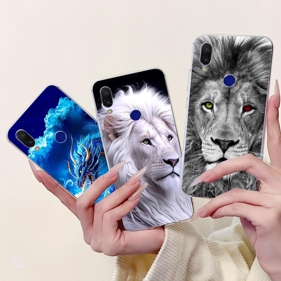 Для чехла Xiaomi Redmi 7 7A Чехол Роскошный Расписной Мягкий Прозрачный Силикон ТПУ Ударопрочный Чехол Для Xiaomi Redmi Note 7 Pro Note7 Coque