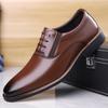 Модная формальная обувь Оксфорды Новая мода Мужская свадебная обувь Элегантная формальная обувь для мужчин Повседневная кожаная деловая обувь