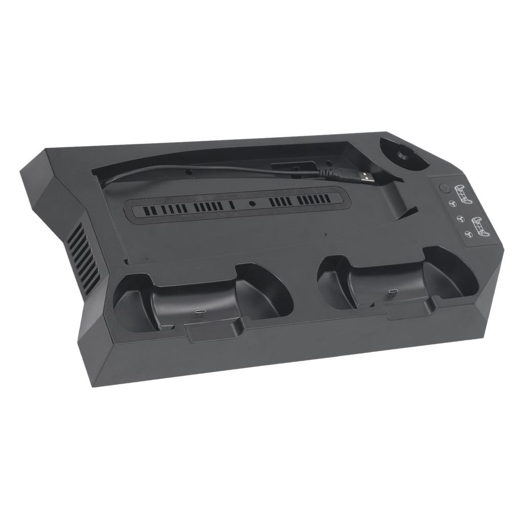 Охлаждающая подставка Slient с многофункциональным вентилятором DE UHD, зарядная док-станция для PS5 Slim