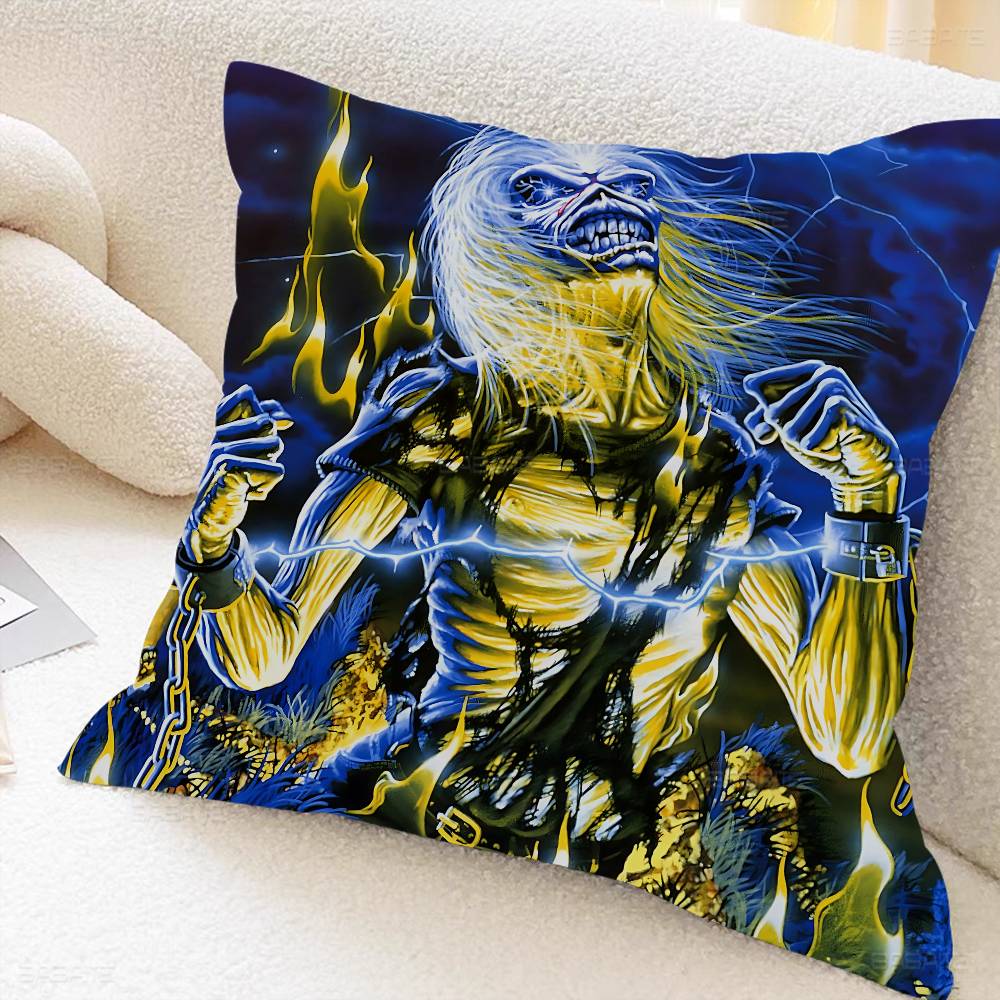 Крутая Подушка-Подушка Чехол Наволочка Iron Maiden Гостиная Диван Домашний Декор На Заказ