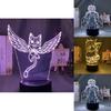 Fairy Tail Led Night Lamp With Color Changing Features And Usb Power For Kid Room