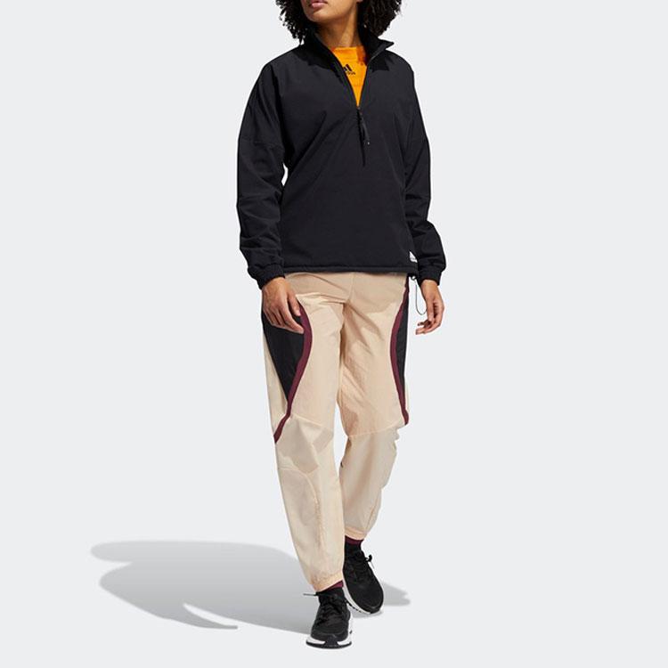 Adidas Брюки для тренировок с цветными блоками, женские брюки цвета хаки GR8121