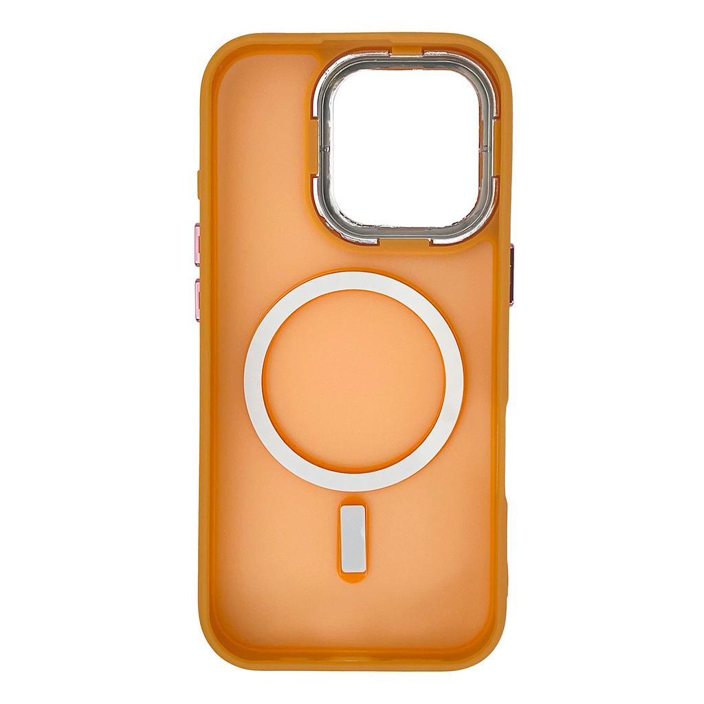 iPhone 16 Pro Max Magnetic MagSafe Case - Orange, by Hurtel
