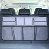 Universal Size Car Trunk Organizer Back Seat Hanging Pockets Storage Net Bag