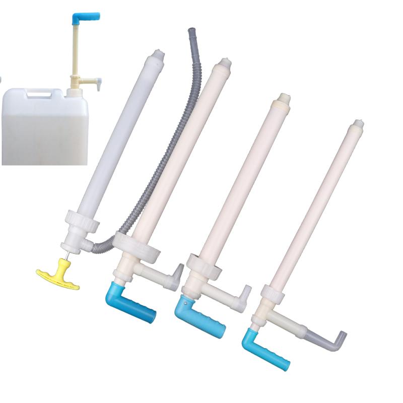 1Pcs Oil Well Press Pump Manual Liquid Transfer Pump Head Pipe Pumping Hand Fuel Pumps For Oil Drum Backflow Prevention Tools