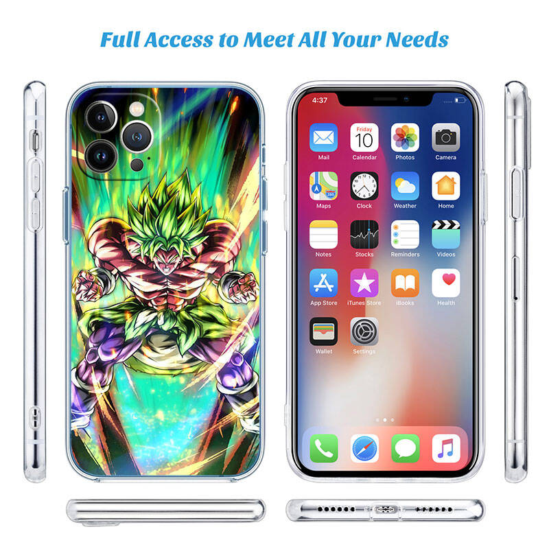 MH45 Dragon Ball BROLY Case for Motorola E7 G6 G7 G8 G9 Plus Power Play G10 G20 G04 E30 E40 E22 E20 E13 E15 G22 G23 G05 G75 G35 G55