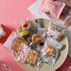 100Pcs 5.5x8.5cm/7x10cm Cartoon Animal Printed Plastic Baking Packaging Biscuit Cookie Candy Food Machine Sealed Gift Bags