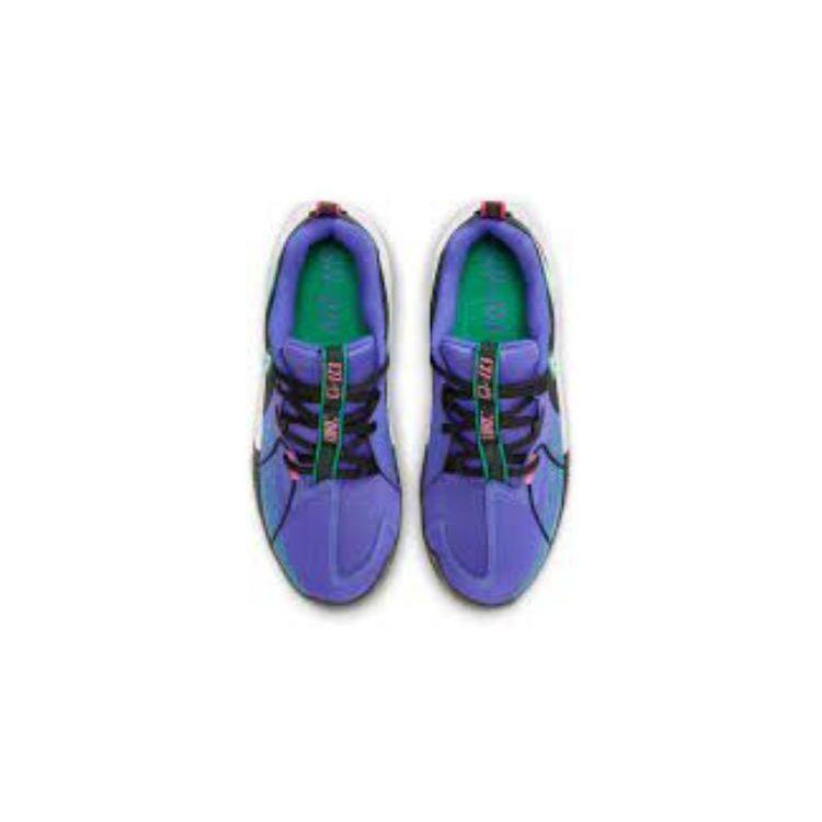 Nike ГТ. Детские баскетбольные кроссовки средней высоты, амортизирующие, прочные, для комфортных занятий спортом, FD7033-500, черный/индиго/зеленый