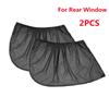 2 Pack Car Side Window Sunshades Sunscreen Mosquito Insulation Breathable Mesh Window Covers