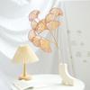 Home Decoration 3-pronged Persian Leaves Fake Flowers Ginkgo Leaf Party Supplies Fan Leaf