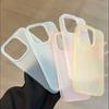 Solid Color Simple Matte Phone Case Suitable for IPhone15 Anti-fall 16promax Protective Case Apple 14plus Case