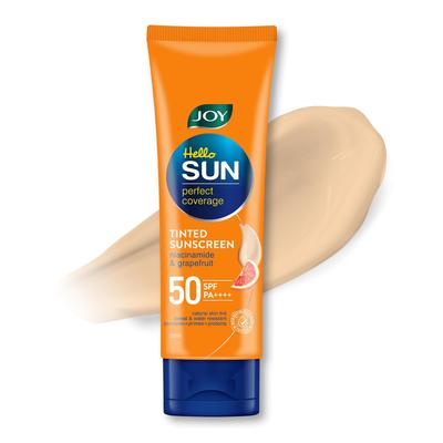 Тонирующий солнцезащитный крем SPF 50 Натуральный тон 50 мл Упаковка 1 Матирующий Водостойкий Крем широкого спектра действия